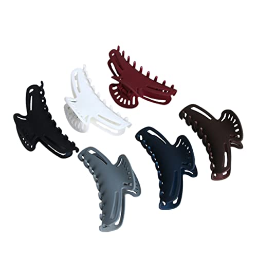 MERRYHAPY 6stücke Kunststoff Haarklammern Haarspangen Für Damen Kopfschmuck Mit Geeignet Für Dickes Und Dünnes Haar Langlebig Und Verschleißfest von MERRYHAPY