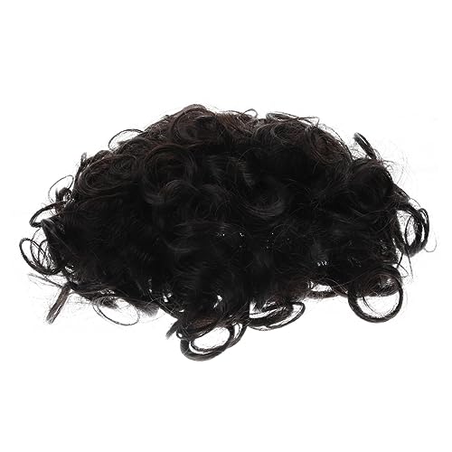 MERRYHAPY Fake Bun Haarteil Für Damen Lockige Chignon Haarverlängerung Synthetisches Haar Einfach Zu Verwenden Für Dutt Oder Pferdeschwanz Volumen Und Fülle Für Jeden Anlass von MERRYHAPY