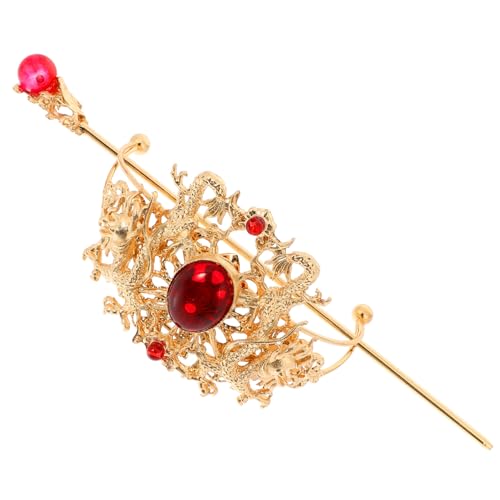 MERRYHAPY Stilvolle Haarspange Schlichtes Design Haarnadel Im Traditionellen Stil Vintage-haarnadel Haarschmuck Für Mädchen von MERRYHAPY