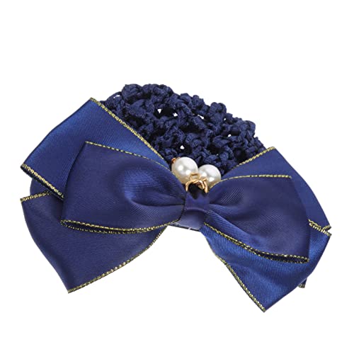 MERRYHAPY Elegantes Haarnetz mit Schleife für Frauen Haar-Accessoire für Bankangestellte Stewardess von MERRYHAPY