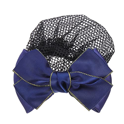 MERRYHAPY Stilvolles Haarnetz Mit Schleife Für Dutt Haarnetz Für Dutt Für Frauen Balletttänzerin Haarnetz Stewardess-accessoire von MERRYHAPY