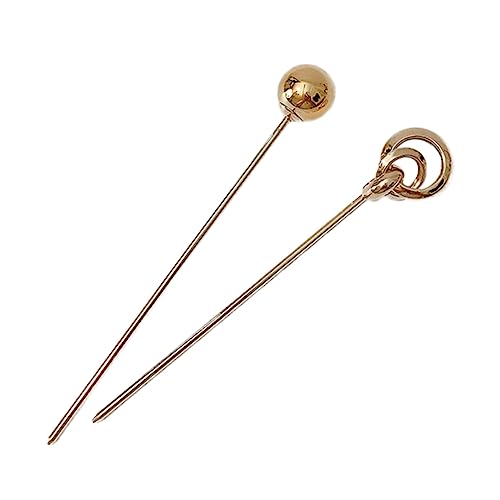MERRYHAPY 2stücke Korea Stil Retro Haarstäbchen Metall Haarspange Langlebige Haarnadeln Für Damen Frisur Accessoires Vintage Haarreifen von MERRYHAPY