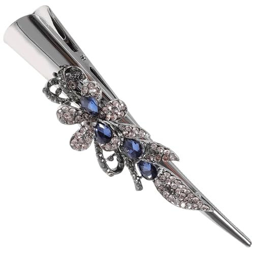 MERRYHAPY Vintage Haarspange Mit Strass Für Damen Große Haarklammer Für Partys Und Cosplay Elegantes Haaraccessoire Für Feines Haar von MERRYHAPY