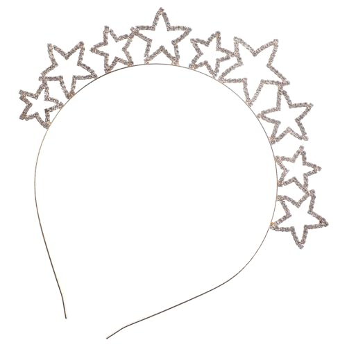 MERRYHAPY Glänzendes Stern-haarband Für Mädchen Und Frauen Haar-accessoires Modisches Stirnband Für Hochzeit von MERRYHAPY