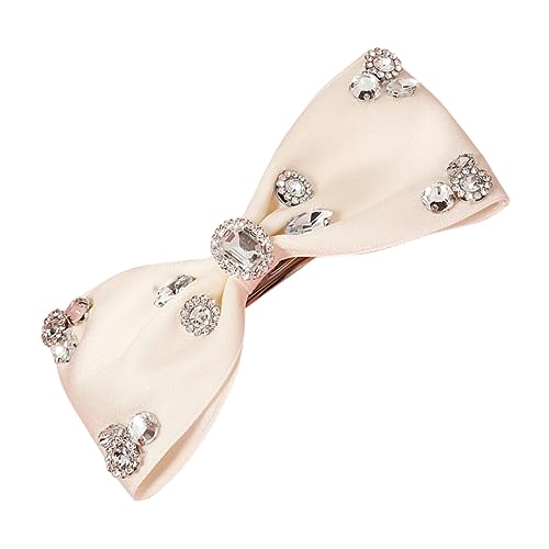 MERRYHAPY Strass Haarnadel Schleife Haarspange Für Frauen Perlenband Haaraccessoire Für Mädchen Geeignet Für Haartypen Für Reisen Und Aktivitäten Dekorativ Und Stabil von MERRYHAPY