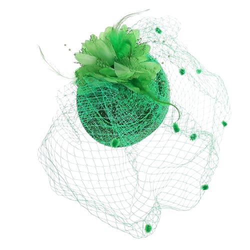 MERRYHAPY Patricks Day Hut Mit Grünem Vintage-velours Und Blumen-haarclip Festliches Haaraccessoire Für Frauen Und Mädchen Dekoration Für Patrick Day Partys von MERRYHAPY
