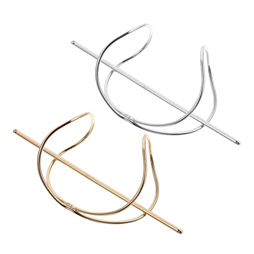 MERRYHAPY 2stücke Metall Haarclips Mit Vintage Bun Cage Förmigen Brötchenhaltern Als Haarschmuck Und Accessoires Für Frauen Und Mädchen von MERRYHAPY