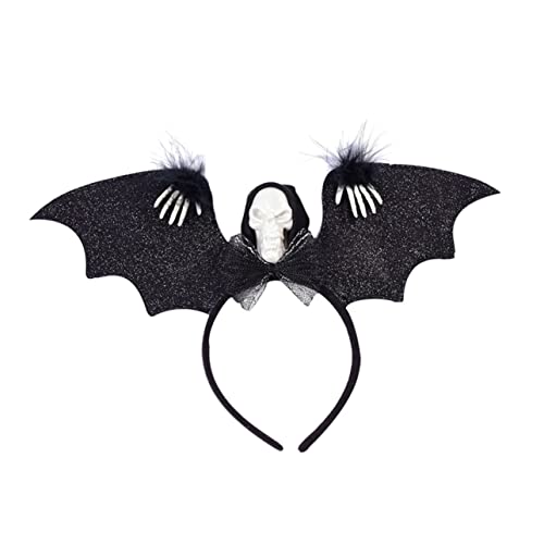 MERRYHAPY Halloween Leuchtender Haarreifen Mit Fledermaus Und Halloween Party Haarschmuck Für Erwachsene Und Mädchen Dekorative Kostümaccessoires Für Cosplay Und Fotoshootings von MERRYHAPY