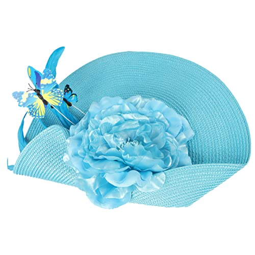 MERRYHAPY Handgemachte Kopfbedeckung Braut Fascinator Tea Party Kopfschmuck Tea Party Stirnband Frauen Fascinator Stirnband Fascinator Kopfbedeckung Frauen Kopfschmuck Braut Kopfschmuck von MERRYHAPY
