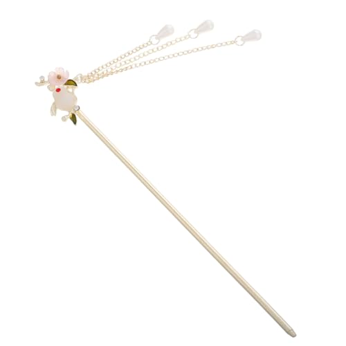 MERRYHAPY Vintage Haarstab Chinesische Für Damen Haarnadel Mit Blumen Und Quaste Retro-haarschmuck Für Langes Haar Haarstäbchen Für Mädchen Im Antiken Stil Haarnadel Im Chinesischen Stil von MERRYHAPY