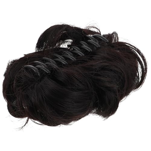 MERRYHAPY Bun Clip Für Frauen Hochtemperatur-synthetik-haarteil Für Dutt Praktischer Haarspange Für Lässige Frisuren Für Büro Dates Und Freizeitaktivitäten von MERRYHAPY