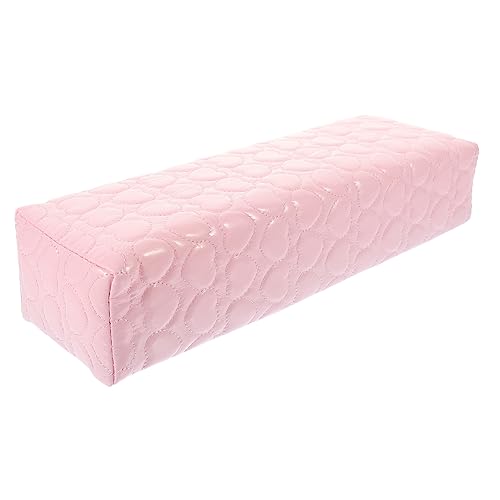 MERRYHAPY Komfortable Maniküre Handauflage Nagel Armauflage Kissen Aus Pu Leder Rutschfest Für Nagelstudios Und Heimgebrauch Pink Handkissen Für Nail Art Weiche Armlehne Für Nägel von MERRYHAPY