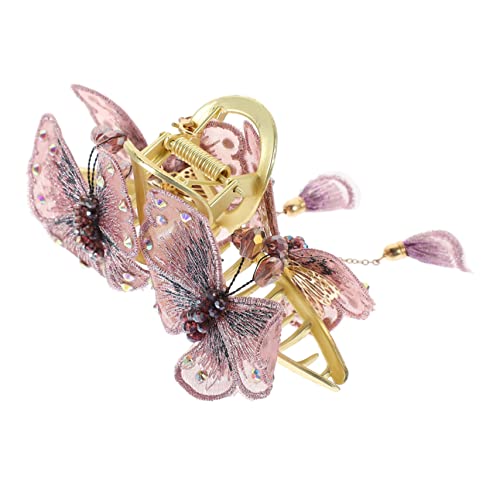 MERRYHAPY Haarschmuck Für Damen Haarspangen Mit Schmetterlings-design Und Quasten Für Partys Und Fotoshootings Leicht Und Langlebig Für Haartypen Geeignet von MERRYHAPY