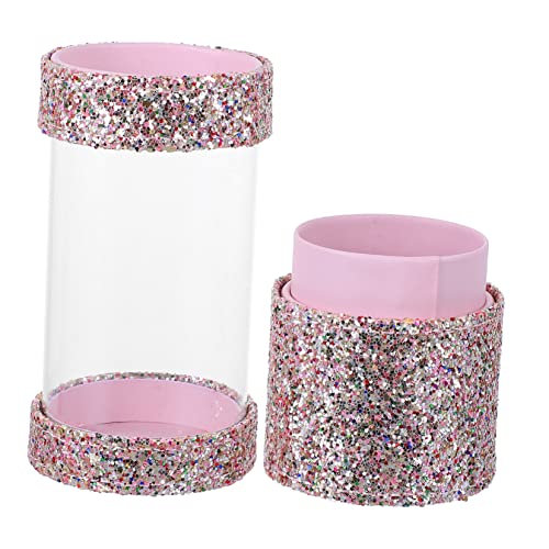 MERRYHAPY Kosmetik-aufbewahrungsbox Glitzer-design Transparenter Organizer Für Kosmetikpinsel Und Make-up-tools von MERRYHAPY