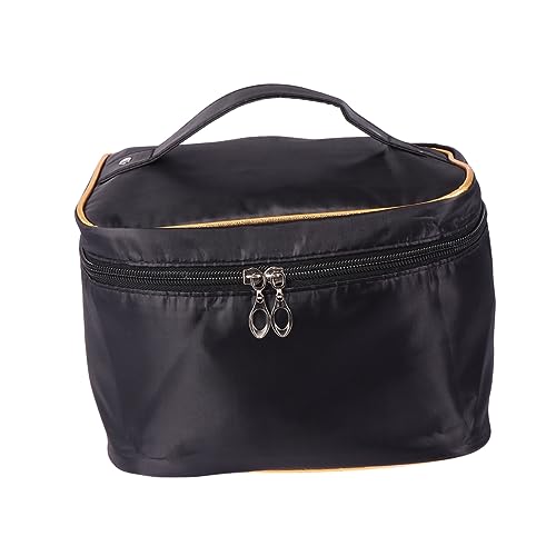 MERRYHAPY Kosmetiktasche Für Wasserdichtes Material Große Kapazität Für Makeup Und Toilettenartikel Tragbare Aufbewahrungstasche Schwarz Für Damen Und von MERRYHAPY