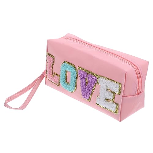 MERRYHAPY Kosmetiktasche Mit Reißverschluss Make-up-Tasche wasserdichte Aufbewahrungstasche Tragbarer Kosmetikbeutel Für Reisen Geeignet Für Mädchen Und Tägliche Nutzung von MERRYHAPY
