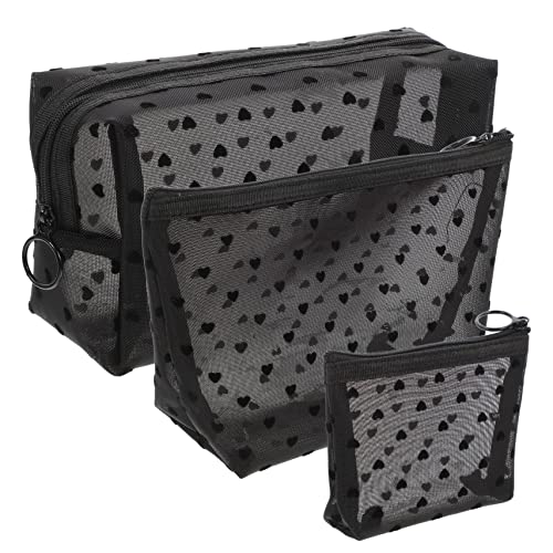 MERRYHAPY Kosmetiktasche Schminktasche Satz Hautpflegetasche Make Up Tasche Reise Kulturtasche Organizer Federmäppchen Stiftetasche Sonnenbrillentasche von MERRYHAPY