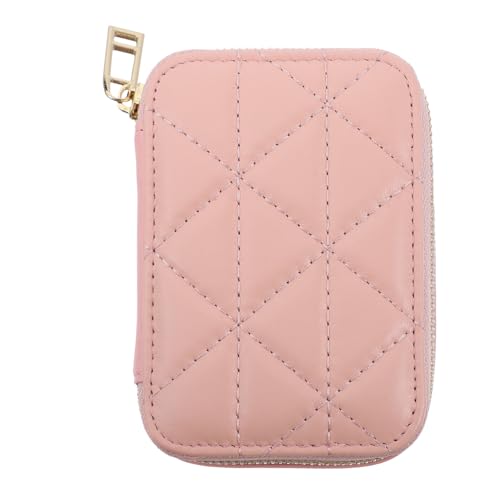 MERRYHAPY Lippenstift-Aufbewahrungstasche Multifunktions-Aufbewahrungstasche Makeup Organizer Aus Rindsleder Kleine Lipgloss-Tasche Mit Spiegel Für Reise von MERRYHAPY