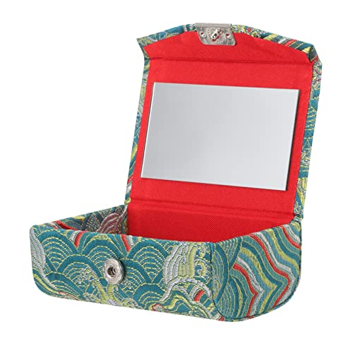MERRYHAPY Lippenstifthalter Chinesischer Stil Lippenstiftetui Für Reise Make-up-Organizer Kleiner Aufbewahrungsbox Für Damen Kosmetikbehälter Handtaschentauglich von MERRYHAPY