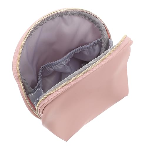 MERRYHAPY Kosmetiktasche Aus Pu-Leder Für Damen Tragbare Make-up-Tasche Stilvolle Und Funktionale Organizer Für Lippenstifte Und Reisebedarf Für Täglichen Gebrauch von MERRYHAPY