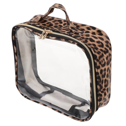 MERRYHAPY Kosmetiktasche Durchsichtig Kuppelförmig Reißverschluss Make-up-Organizer Für Reise Und Zuhause Aufbewahrungstasche Für Damen von MERRYHAPY