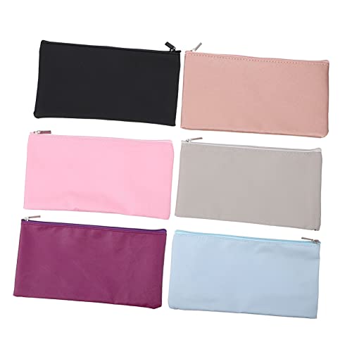 MERRYHAPY 6stücke Teiliges Kosmetiktaschen Tragbare Make-up Organizer Mit Reißverschluss Wasserdichter Toilettenartikel Aus Oxford Reisen Und Zuhause von MERRYHAPY