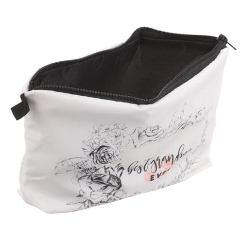 MERRYHAPY Kosmetiktasche Mit Reißverschluss Kleine Kulturtasche Für Damen Reise-Make-up-Taschen Tragbarer Aufbewahrungstasche Make-up-Organizer Für Frauen Und Mädchen von MERRYHAPY