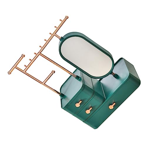 MERRYHAPY Make-up-organizer Schmuck-displayhalter Für Schreibtisch Damen Kosmetikbox Schmuckkästchen Aufbewahrungs-organizer Platzsparend MERRYHAPY Make-up-organizer Schmuck-displayhalter Für Schreibtisch Damen Kosmetikbox Schmuckkästchen Aufbewahrungs-organizer Platzsparend von MERRYHAPY