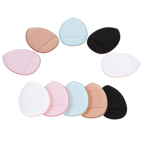 MERRYHAPY 12stücke Kleine Make-up Lose Puderquasten Kosmetik-tools Frauen Mädchen Make-up- -tools Tropfenförmige Puderquasten von MERRYHAPY