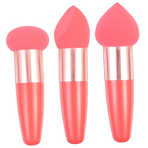 MERRYHAPY 3stücke Portable Makeup Pens Teiliges Makeup-werkzeug Mit Schwämmchen Für Frauen Zum Auftragen Von Flüssig Und Puder-make-up Praktische Und Langlebige Kosmetikpens Für Einen von MERRYHAPY