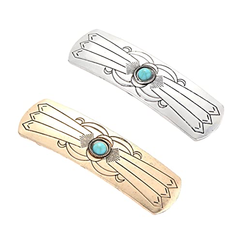 MERRYHAPY 2stücke Retro Haarspangen Aus Metall Für Mädchen Haarnadeln Im Vintage-stil Haarschmuck Mit Exquisiten Details Leicht Und Rutschfest von MERRYHAPY