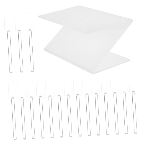 MERRYHAPY Multi-slot Nagelspitzen Aufbewahrungsregal Nagel Tip Display Organizer Langlebiges Desktop Rack für Maniküre Salon Platzsparend und Robust von MERRYHAPY