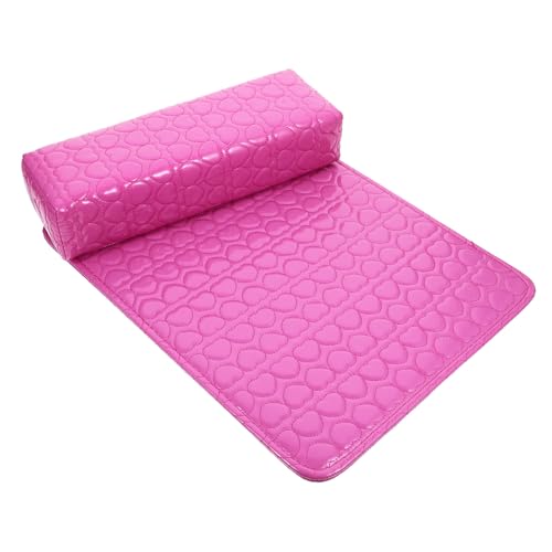 MERRYHAPY Nagel Maniküre Mit Pinkem Nail Art Kissen Hochwertigem Nagelplatzierungspad Aus Zuhause Studio Verwendbar Nagelzubehör Für Handkissen von MERRYHAPY