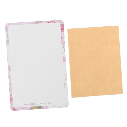 MERRYHAPY Nagelstempelset Aus Silikon Mit Ablageplatte Für Nagelwerkzeug Stempel Für Nägel Für Maniküre Und Do-it-yourself-projekte von MERRYHAPY