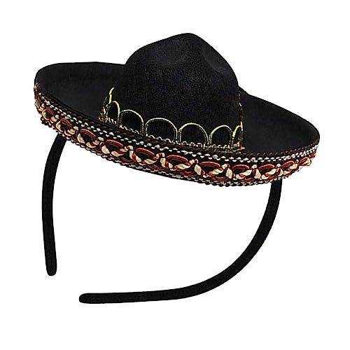 MERRYHAPY Mini Hat Hair Hoops Mexikanischer Party-haarreifen Für Und Dekorativer Kopfschmuck Leicht Und Auffällig Für Kostümpartys Und Feierlichkeiten von MERRYHAPY