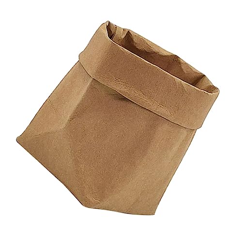 MERRYHAPY Aufbewahrungsbehälter Aus Braunem Papier Lippenstifthalter Und Papieraufbewahrungskorb Desktop-aufbewahrungskorb Waschbarer Behälter Für Lippenstift Pinsel Und Augenbrauenstift von MERRYHAPY