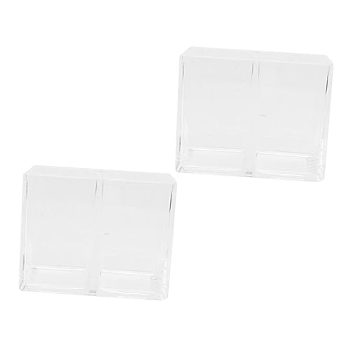 MERRYHAPY 2er Satz Acryl Pinselhalter Kosmetikpinsel Organizer Make-up Eimer Für Damen von MERRYHAPY