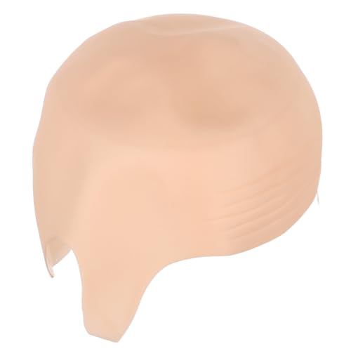 MERRYHAPY Realistische Cosplay Glatzenkappe aus Strapazierfähigem Gummi Erweiterte Hautfarbene Kopfhaut für Erwachsene für Halloween Theater Kostüm Make-up-effekte von MERRYHAPY