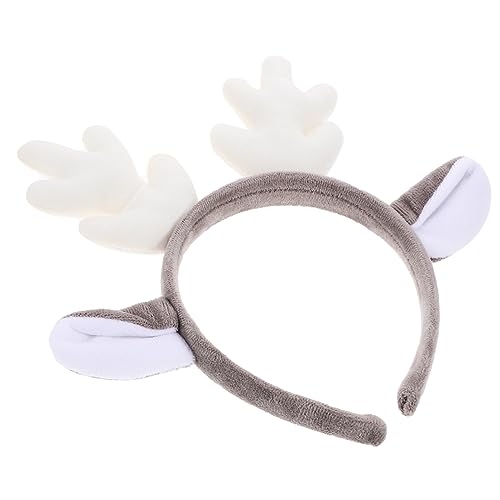 MERRYHAPY Weihnachtskopfschmuck Hirschhorn-stirnband Für Feiertage Haar-accessoire Weihnachtshaar-accessoires Weihnachtsstirnband von MERRYHAPY