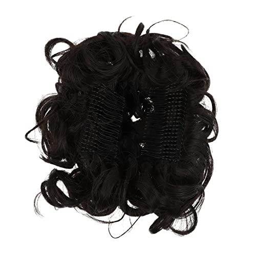 MERRYHAPY Elegante Kurze Lockige Perücke Für Frauen Synthetisches Haar Accessoire Natürliches Aussehen Praktisch Für Hochzeiten Partys Oder Alltagsgebrauch Einfache Anwendung Volumen Und von MERRYHAPY