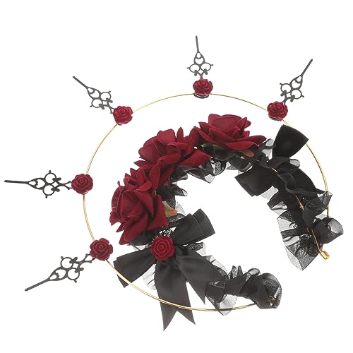 MERRYHAPY Gothic Haarband Für Erwachsene Halloween Cosplay Haarschmuck Stilvolle Krone Für Partys Und Aufführungen Einzigartiges Accessoire Für Damen MERRYHAPY Gothic Haarband Für Erwachsene Halloween Cosplay Haarschmuck Stilvolle Krone Für Partys Und Aufführungen Einzigartiges Accessoire Für Damen von MERRYHAPY