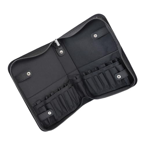 MERRYHAPY Schminkpinsel Tasche Organizer Karierte Kosmetiktasche Mit Fächern Für Schminkpinsel Und Make-up Reisen Und Heimgebrauch Geeignet von MERRYHAPY