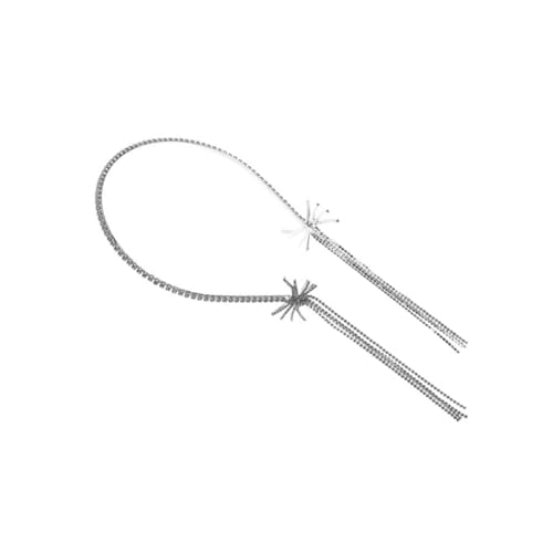 MERRYHAPY Delicate Rhinestone Headband Für Mädchen Haarband Mit Quasten Für Hochzeiten Partys Und Fotografie Leicht Und Dehnbar Haarschmuck-accessoire von MERRYHAPY