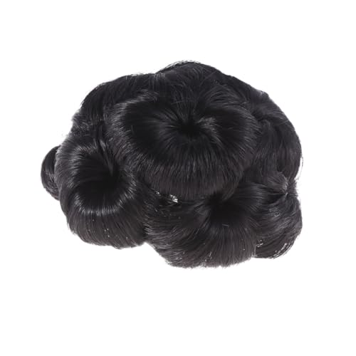 MERRYHAPY Synthetische Haarklammer Dutt Clip Blumen Design Haarnetz für Damen Natürlicher Schwarzer Updo Halter Einfach zu Bedienen Voluminöser Haaraufsatz für Festliche Anlässe MERRYHAPY Synthetische Haarklammer Dutt Clip Blumen Design Haarnetz für Damen Natürlicher Schwarzer Updo Halter Einfach zu Bedienen Voluminöser Haaraufsatz für Festliche Anlässe von MERRYHAPY