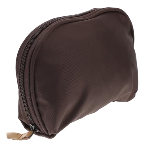 MERRYHAPY Tragbare Kosmetiktasche Fächerform Großes Fassungsvermögen Makeup Organizer Mit Reißverschluss Für Lippenstifte Nagellack Schlüssel Reise Alltag Zufällige Farbe Zufällige Farbe von MERRYHAPY