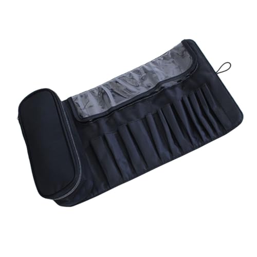 MERRYHAPY Faltbare Make up Pinseltasche Wasserabweisend Tragbare Kosmetiktasche Für Reisen Mit Material Kompakt Und Leicht Für Kosmetikwerkzeuge Und Make up Organizer von MERRYHAPY