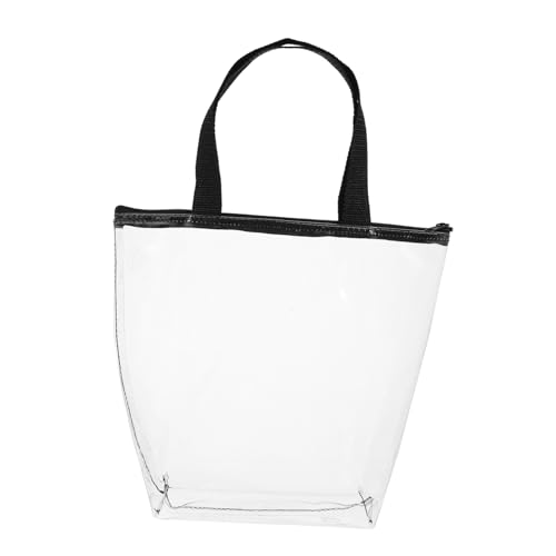 MERRYHAPY Transparenter Kulturbeutel Aus PVC Durchsichtige Waschtasche Mit Großer Kapazität Reise-kulturtasche Für Damen Und Leicht Für Täglichen Gebrauch von MERRYHAPY