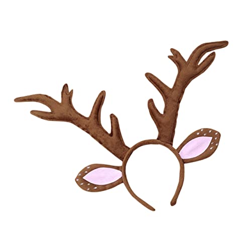 MERRYHAPY Weihnachts-geweih-haarreif Stirnband Für Damen Party-accessoire Made Of Durable Material Lightweight And Comfortable To Wear von MERRYHAPY