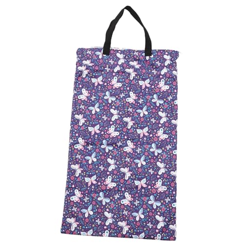 MERRYHAPY Wickeltasche Für Babyausstattung Geräumiger Organizer Mit Aufhängeloch Wasserfeste Tasche Für Windeln Und Kleidung von MERRYHAPY