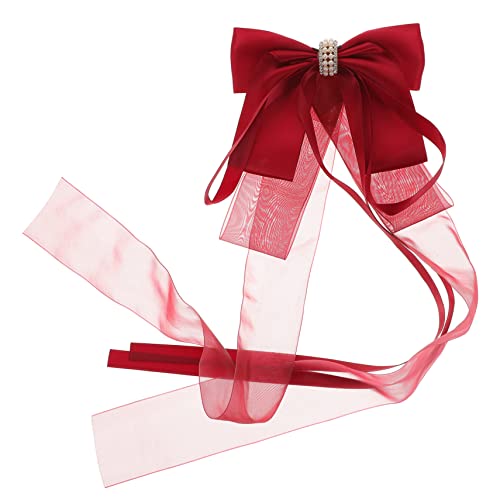 MERRYHAPY Schicke Haarspange Mit Schleife Schleife Für Damen Modisches Haar-accessoire Für Hochzeit Und Alltag von MERRYHAPY